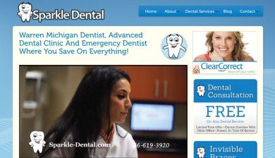 Website Design And Seo Services For A Dentist In Warren MI